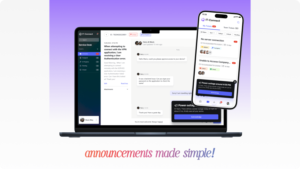 Announcements Made Simple 