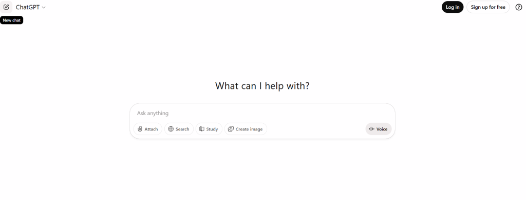 ChatGPT AI Search Engine