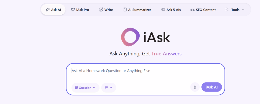 iAsk Search