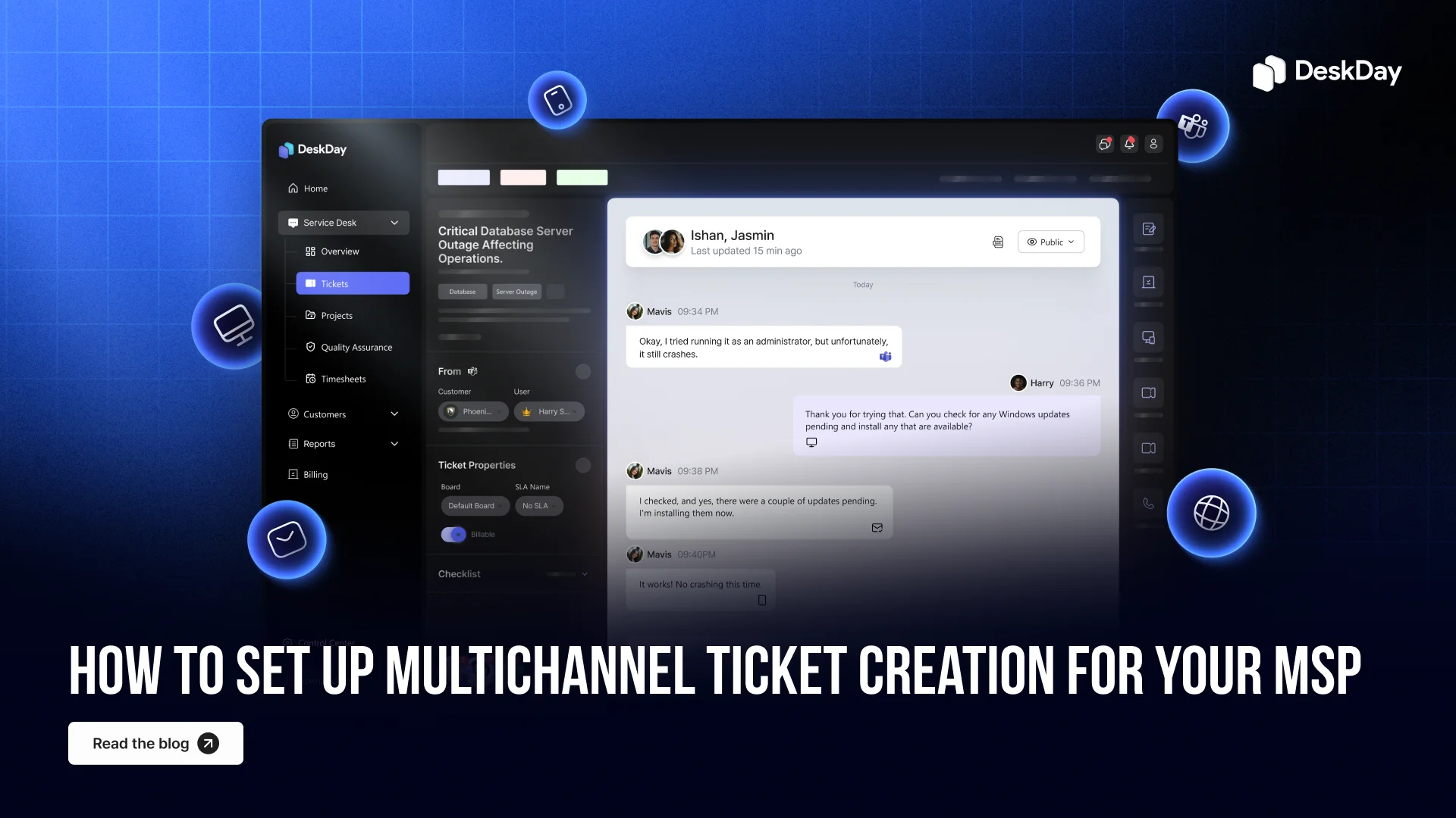 How to Set Up Multichannel Ticket Creation for Your MSP